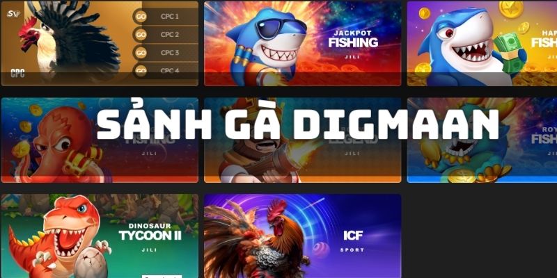 Thông tin sơ lược về không gian chơi chọi gà online Digmaan