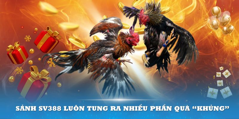 Sảnh SV388 luôn tung ra nhiều phần quà “khủng”